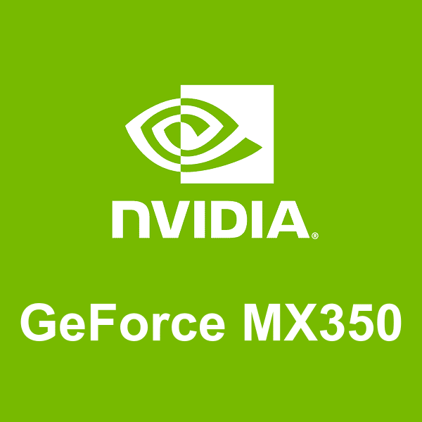 Логотип NVIDIA GeForce MX350