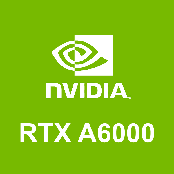 NVIDIA RTX A6000 로고