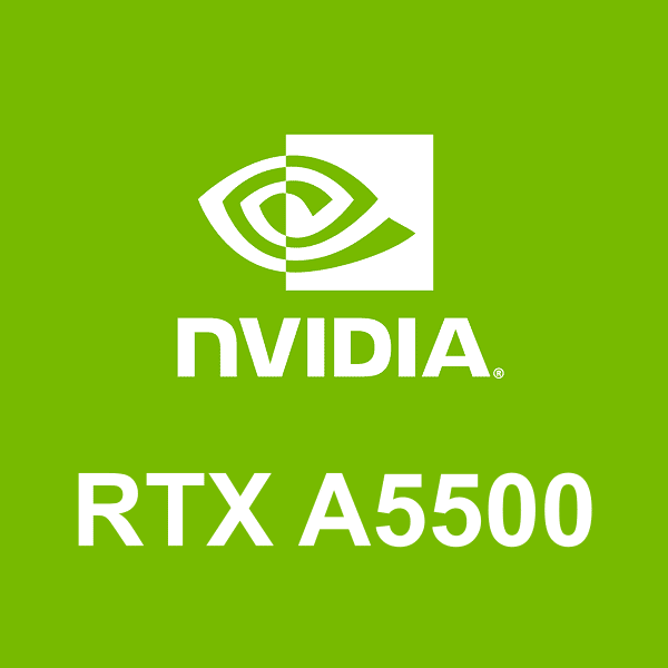 logo NVIDIA RTX A5500