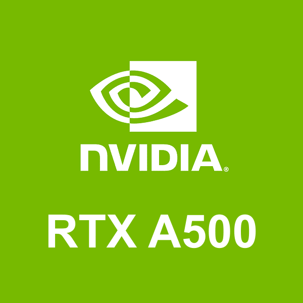 logo NVIDIA RTX A500