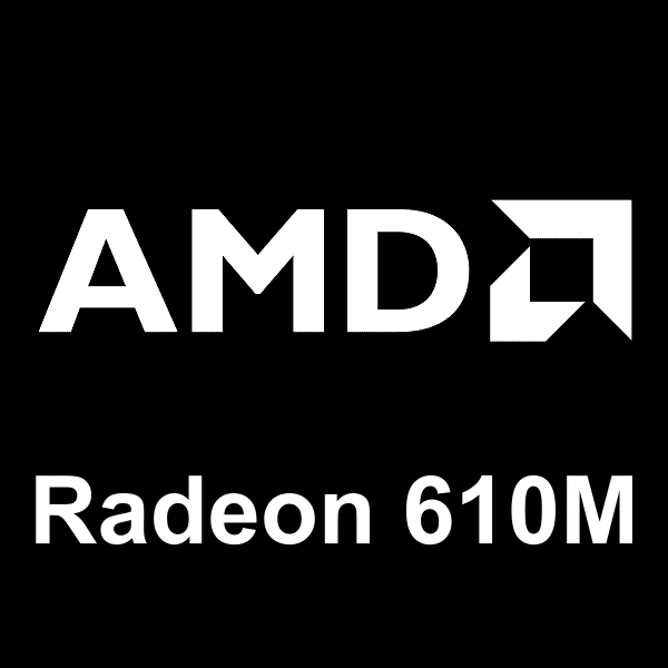 AMD Radeon 610M logotipo