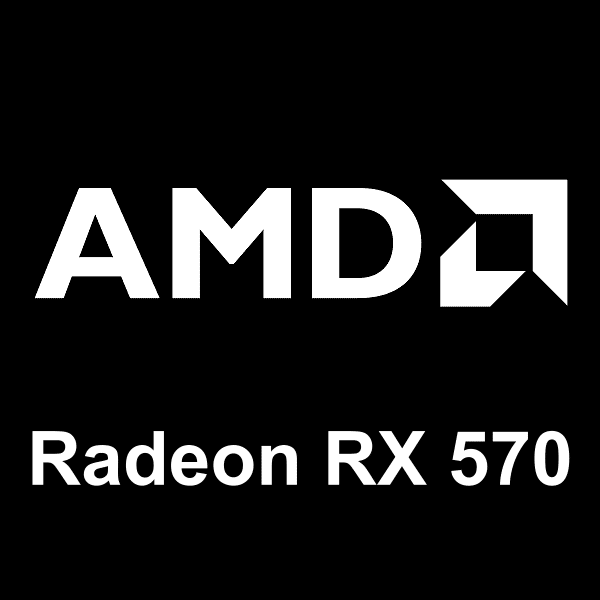 AMD Radeon RX 570 লোগো