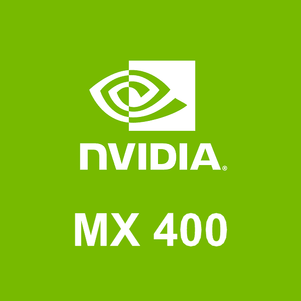 logo NVIDIA MX 400